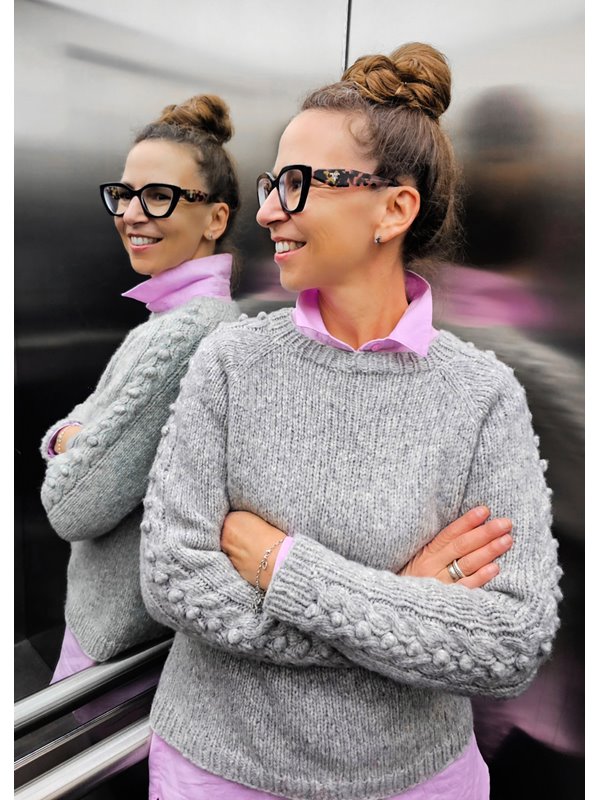 Lana Grossa SWEATER ALUNA Spuma