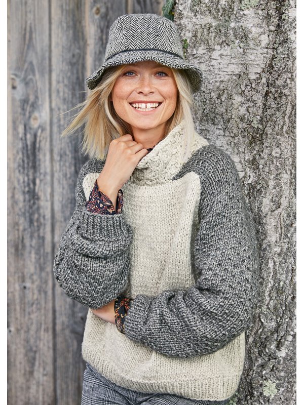 Lana Grossa PULLOVER Landlust Winterwolle
