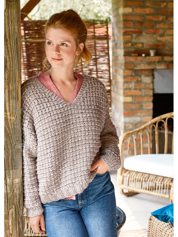 Lana Grossa PULLOVER Landlust Winterwolle