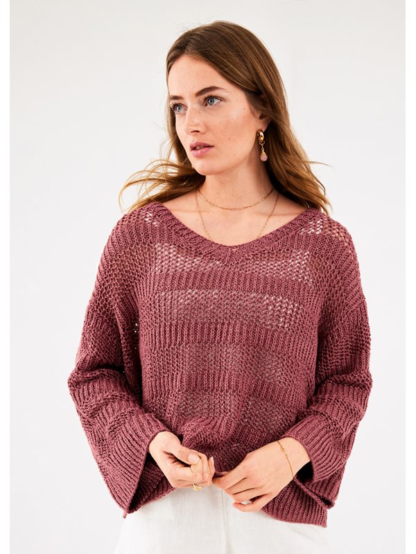 Lana Grossa PULLOVER Linarte