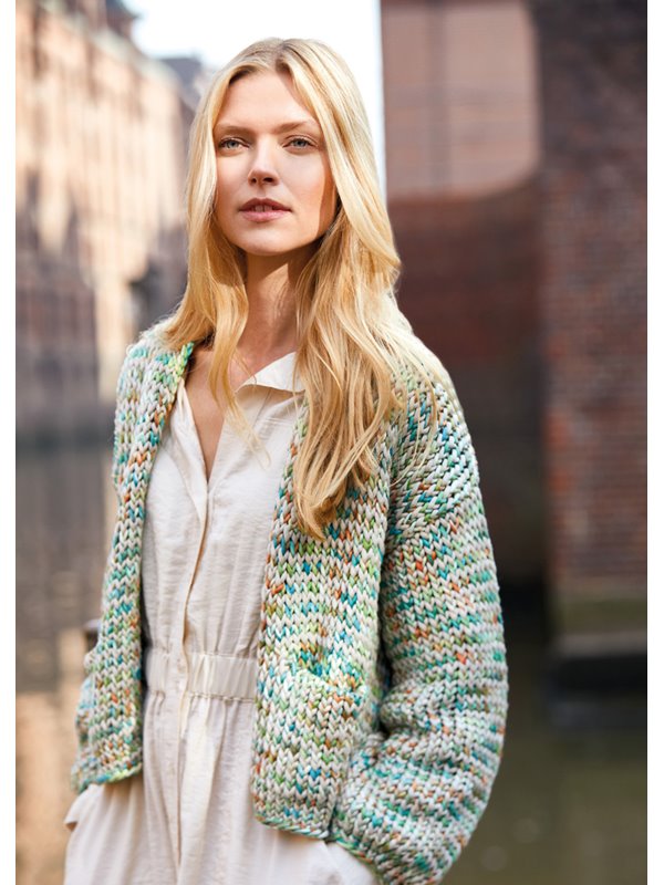 JACKE About Berlin Bulky Print & About Berlin Bulky von Lana Grossa