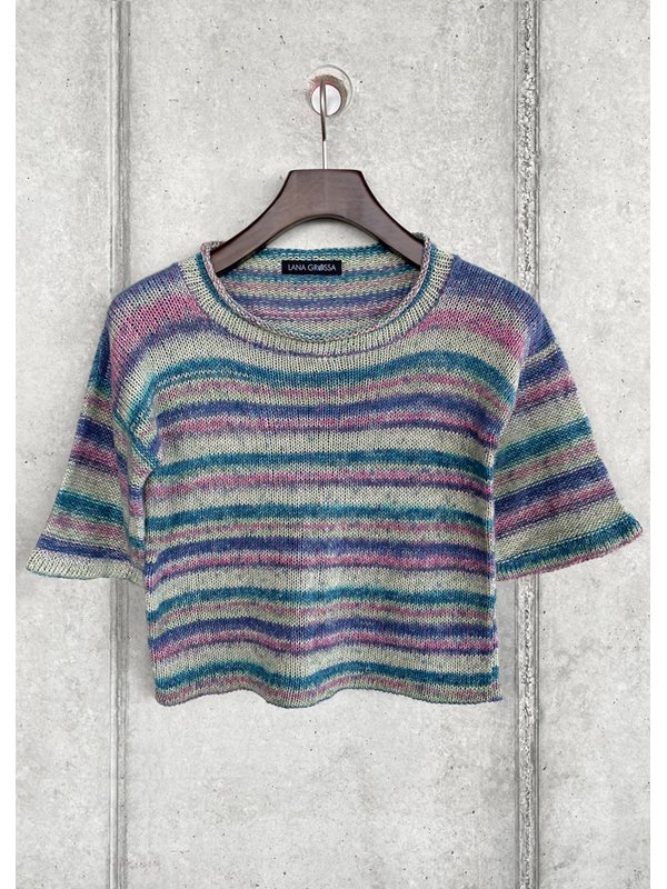 PULLOVER Ecopuno Print von Lana Grossa