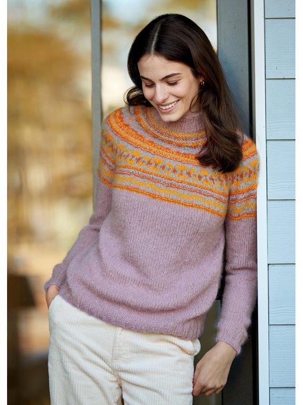 PULLI MIT RUNDPASSE Setasuri Big von Lana Grossa