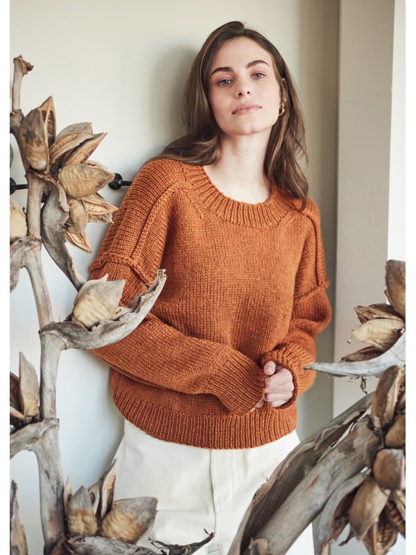 PULLOVER MIT VORVERLEGTER SCHULTERNAHT Cool Merino Big von Lana Grossa