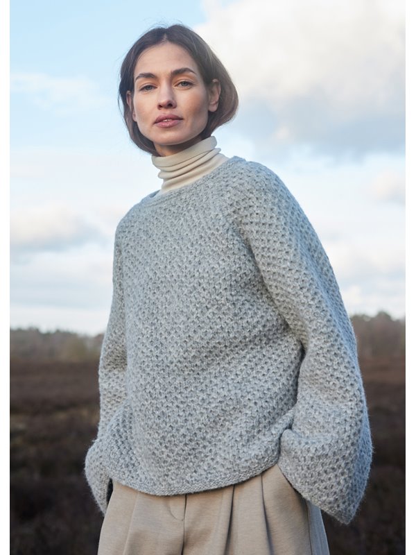 Lana Grossa RAGLAN-PULLOVER Spuma