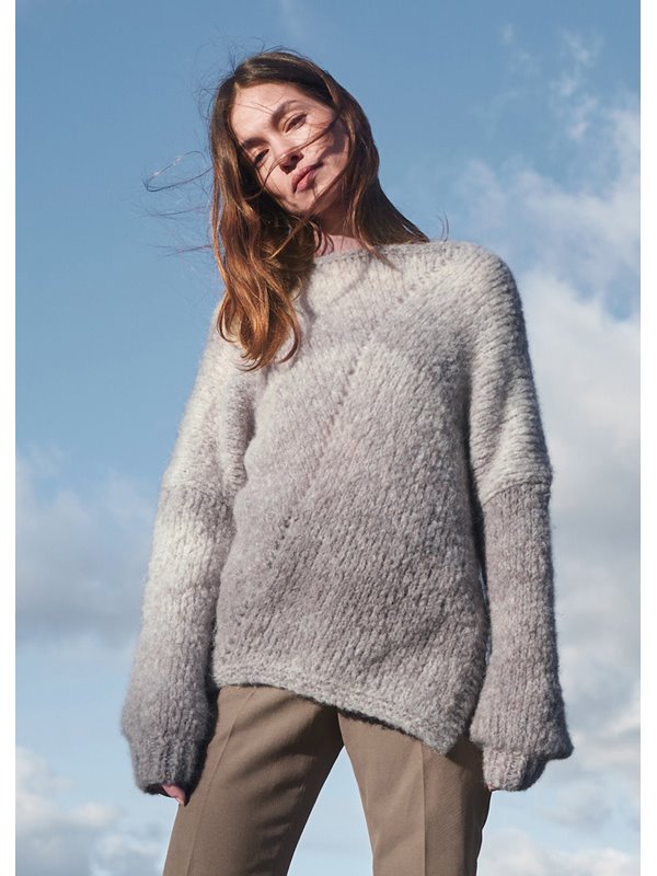 ASYMMETRISCHER PULLOVER Avio von Lana Grossa