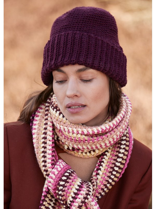 HÄKEL-MÜTZE Cool Merino von Lana Grossa