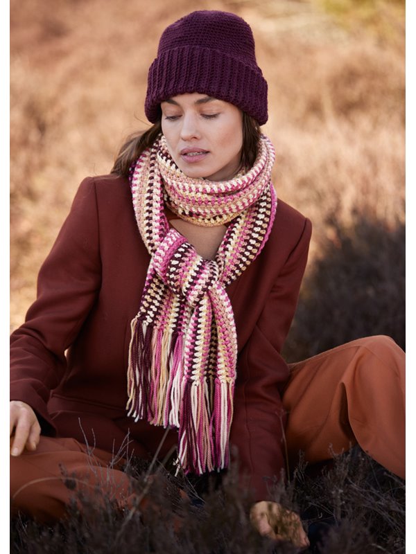 HÄKEL-SCHAL Cool Merino von Lana Grossa