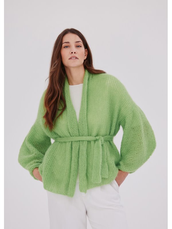 Lana Grossa SCHALKRAGEN-CARDIGAN TOPDOWN Silkhair