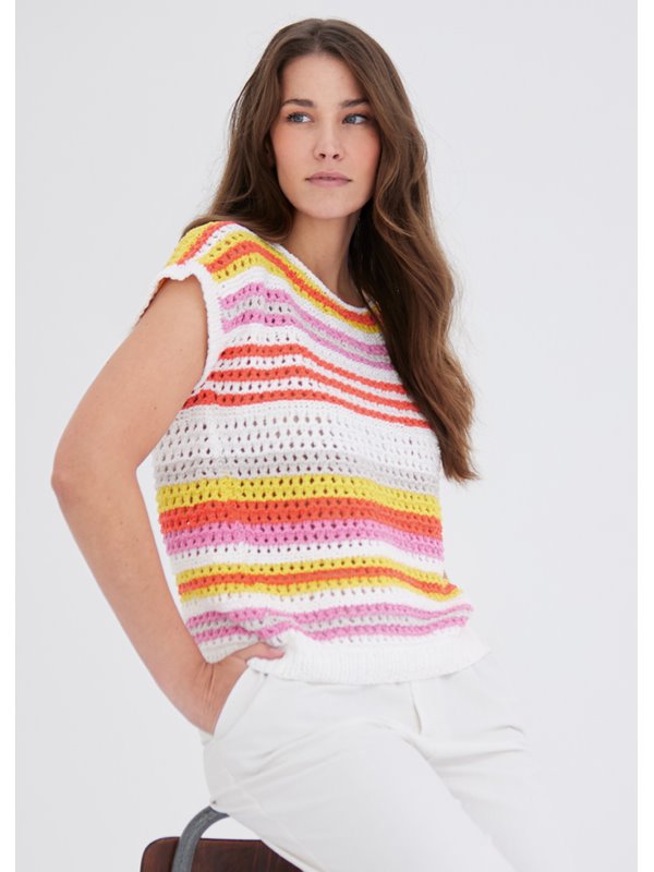 Lana Grossa STREIFEN-SHIRT Riccio