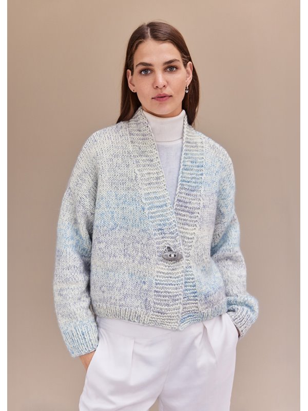 Lana Grossa JACKE Cool Merino Big & Silkhair Print