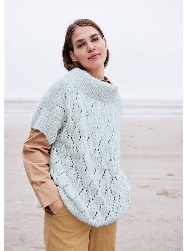 KURZARM-PULLOVER Alpaca Air von Lana Grossa