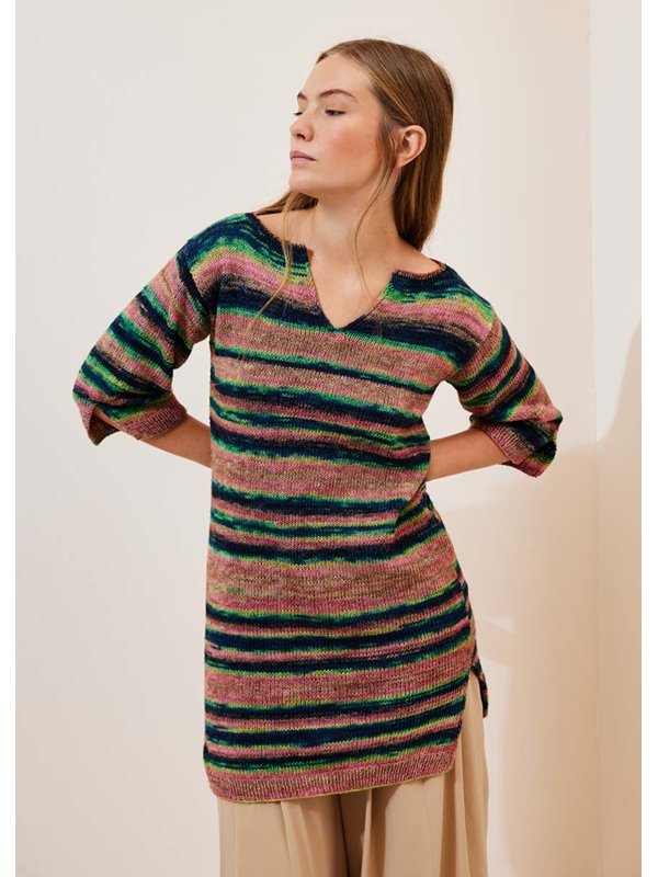 LONGSHIRT MIT SCHLITZEN Gianna von Lana Grossa
