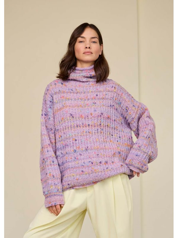 ROLLKRAGEN-PULLOVER von Lana Grossa