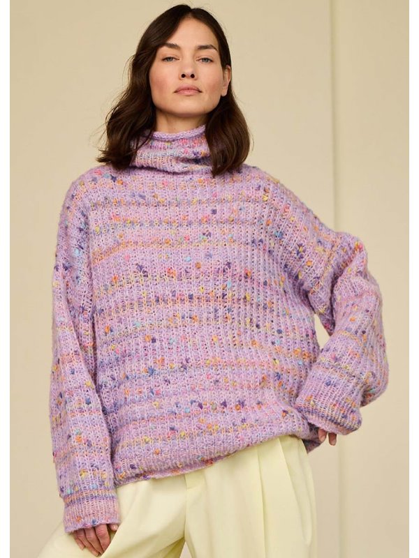 Lana Grossa ROLLKRAGEN-PULLOVER Cassata