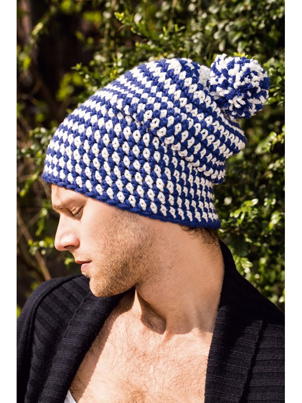 LONGBEANIE IN FESTEN MASCHEN Mille II von Lana Grossa