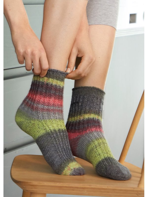 SOCKEN Meilenweit 100g Sorbetto von Lana Grossa