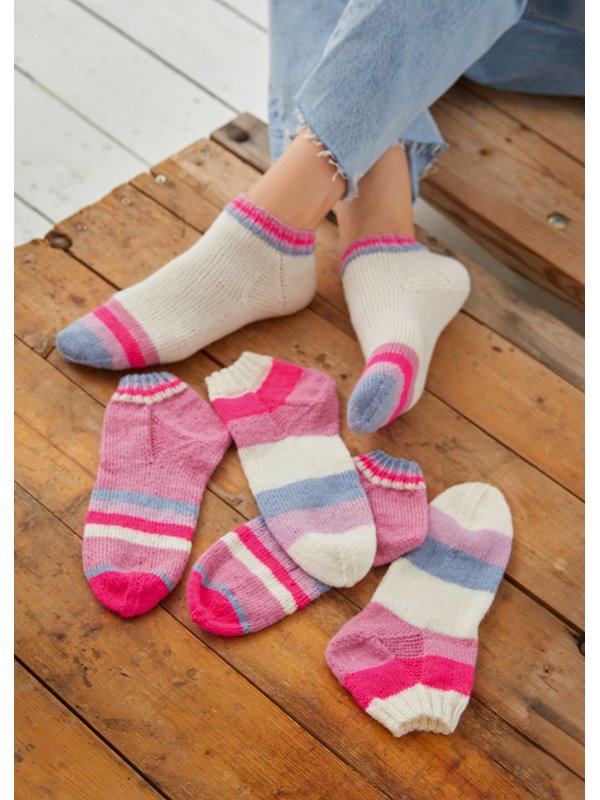 SNEAKER SOCKEN Meilenweit 50g von Lana Grossa