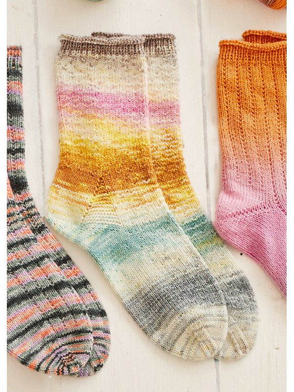 Lana Grossa SOCKEN Meilenweit 100g Merino Rainbow hand-dyed