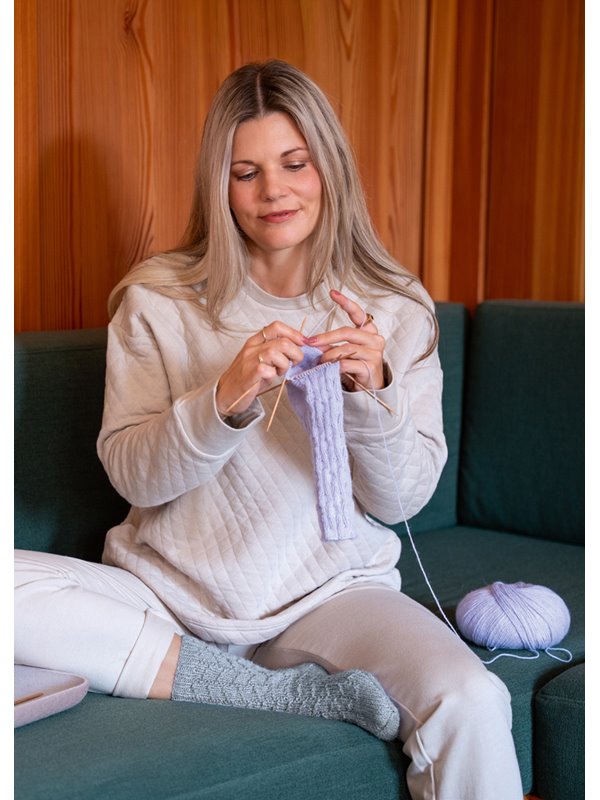 SOCKEN Meilenweit 100g Alpaca von Lana Grossa