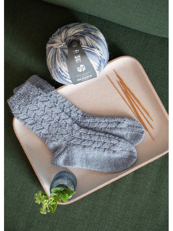 SOCKEN Meilenweit 150g 6-fach Alpaca von Lana Grossa