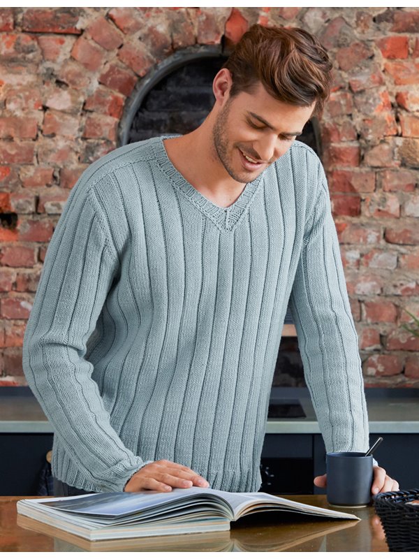 HERRENPULLOVER Cool Wool Big von Lana Grossa
