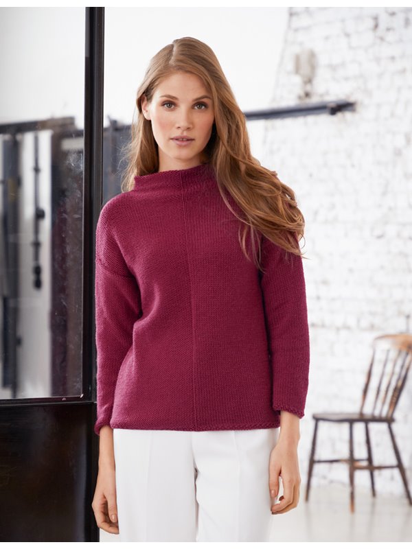 PULLOVER COOL WOOL Big Melange (GOTS) von Lana Grossa