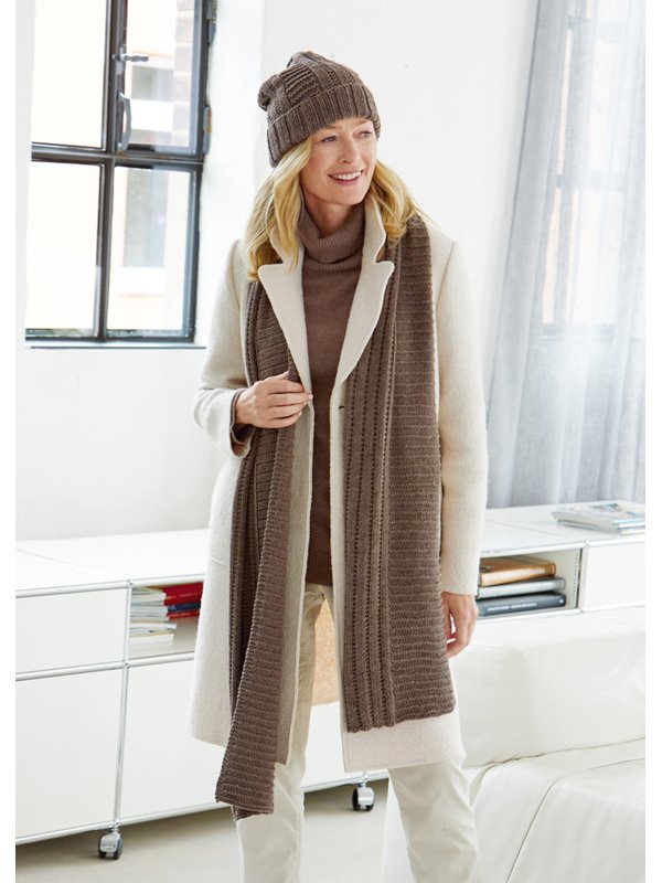 SCHAL Cool Wool Big Mélange (GOTS) von Lana Grossa