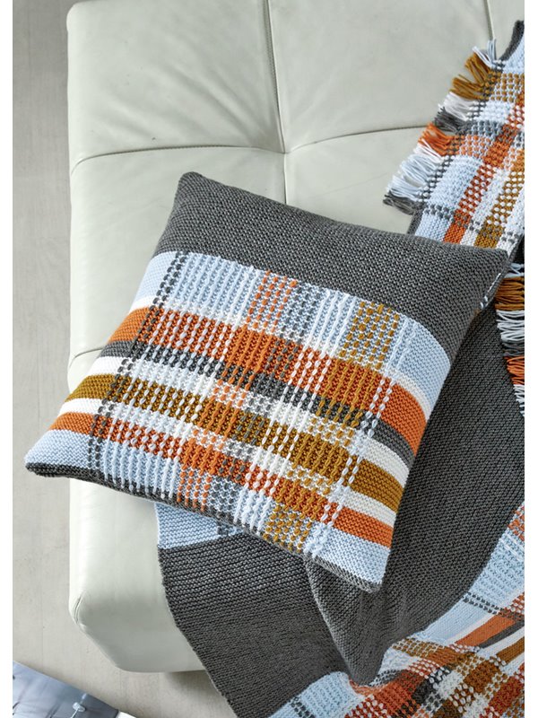 KISSEN Cool Wool Big Mélange (GOTS) & Cool Wool Big von Lana Grossa
