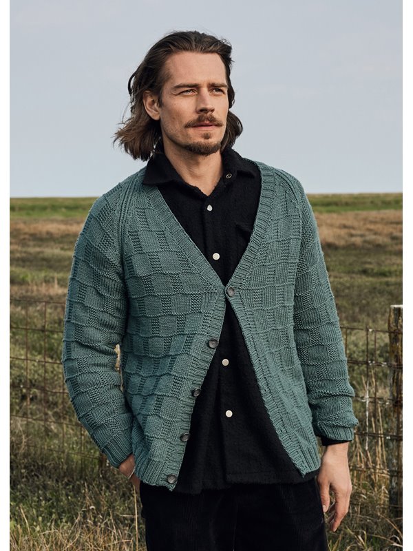 HERREN-RAGLANJACKE Cool Wool Big von Lana Grossa