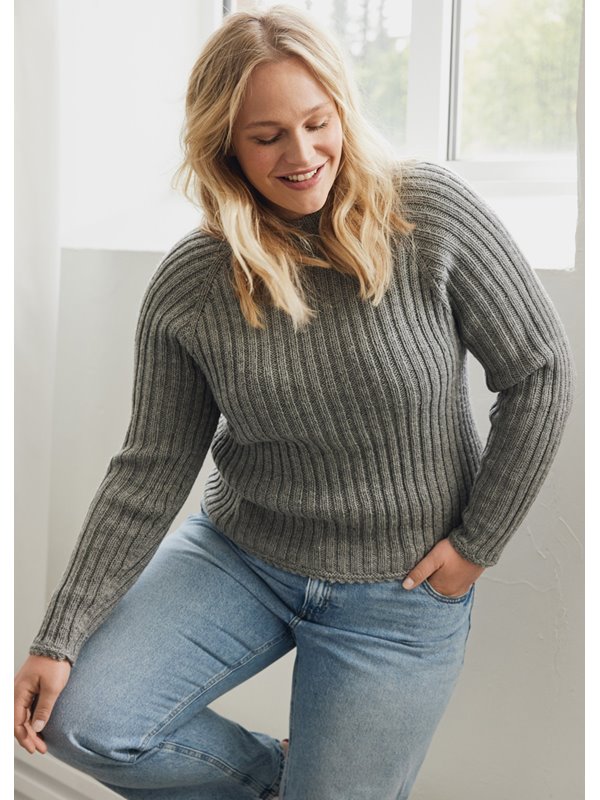 RAGLANPULLOVER Merino Uno von Lana Grossa