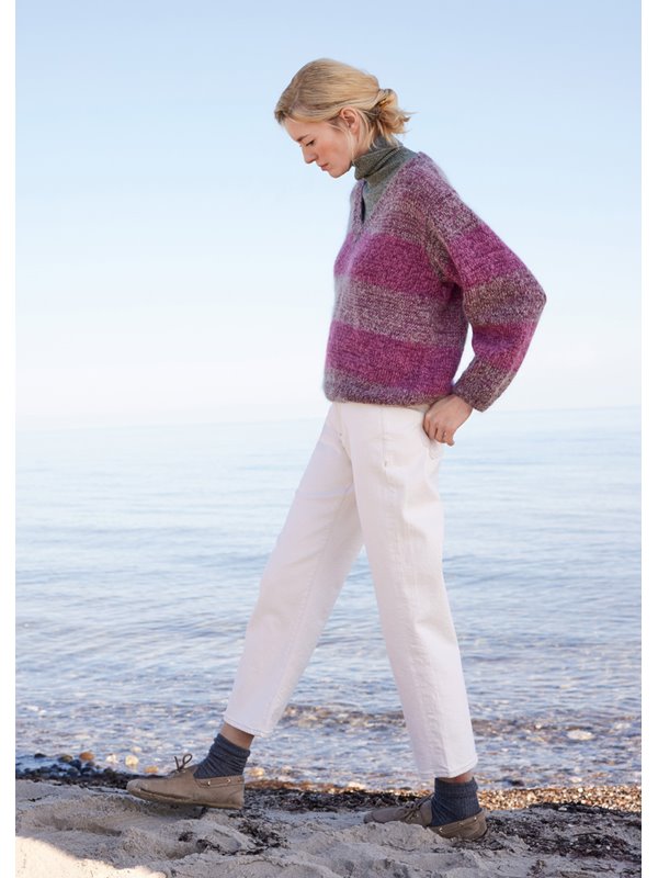 Lana Grossa V-PULLOVER Cool Wool Vintage & Silkhair