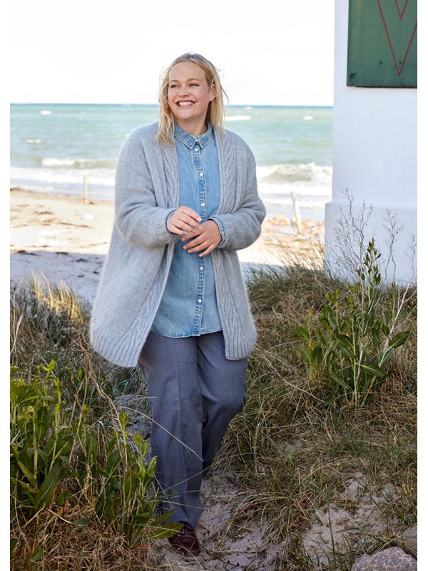 Lana Grossa JACKE Cool Wool Lace & Silkhair