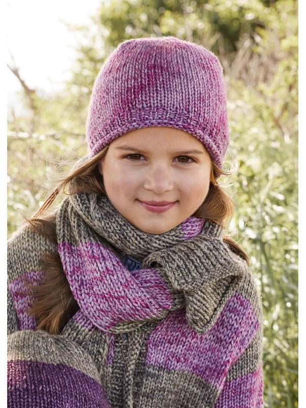 KINDERMÜTZE Vintage Chunky von Lana Grossa