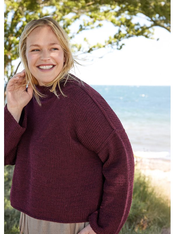 OVERSIZEPULLOVER Cool Wool Superbig Mélange von Lana Grossa