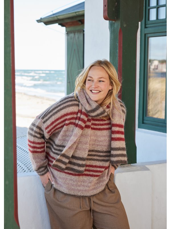 Lana Grossa OVERSIZEPULLOVER Cool Wool Lace & Silkhair