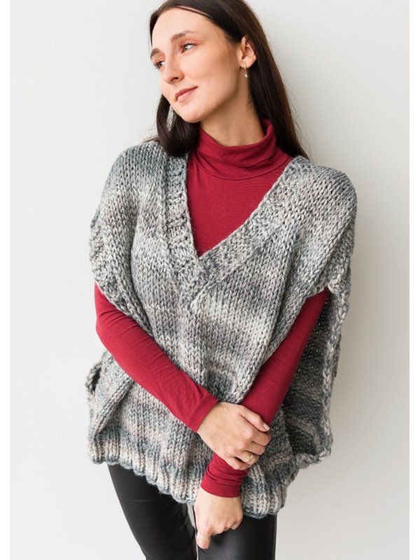 SLIPOVER Merino Twister von Lana Grossa