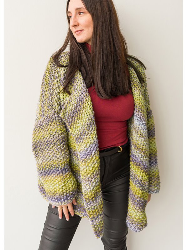 CARDIGAN Merino Twister von Lana Grossa