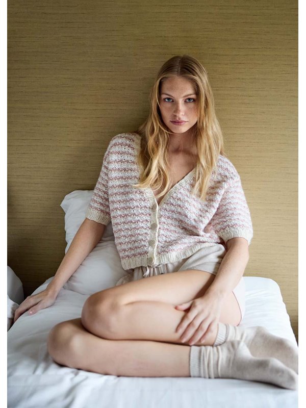 Lana Grossa JACKE IM STRUKTURMUSTER Summer Softness