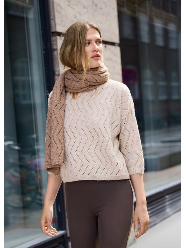 PULLOVER Natural Lama Fine von Lana Grossa