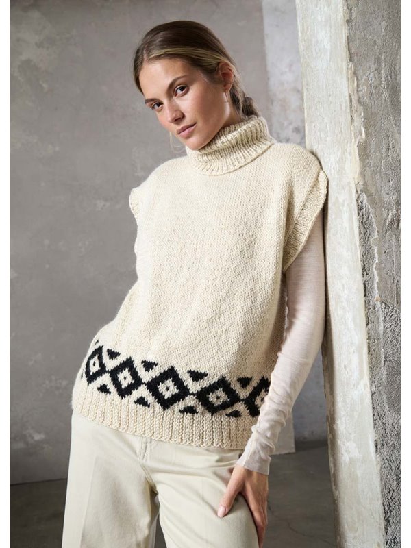 Lana Grossa PULLUNDER Natural Lama Chunky