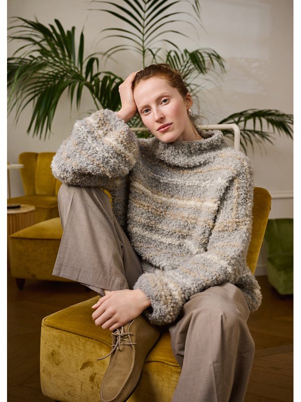 STREIFEN-PULLOVER Orsetto von Lana Grossa