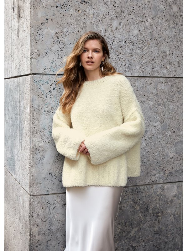 Lana Grossa PULLOVER Pelliccia