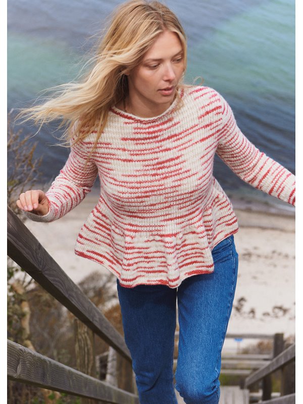 SCHÖSSCHEN-PULLOVER Natural Alpaca Pelo von Lana Grossa