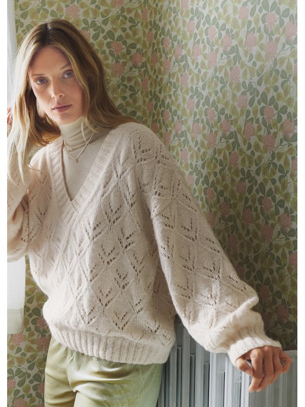 AJOURPULLOVER Ecopuno & Setasuri von Lana Grossa