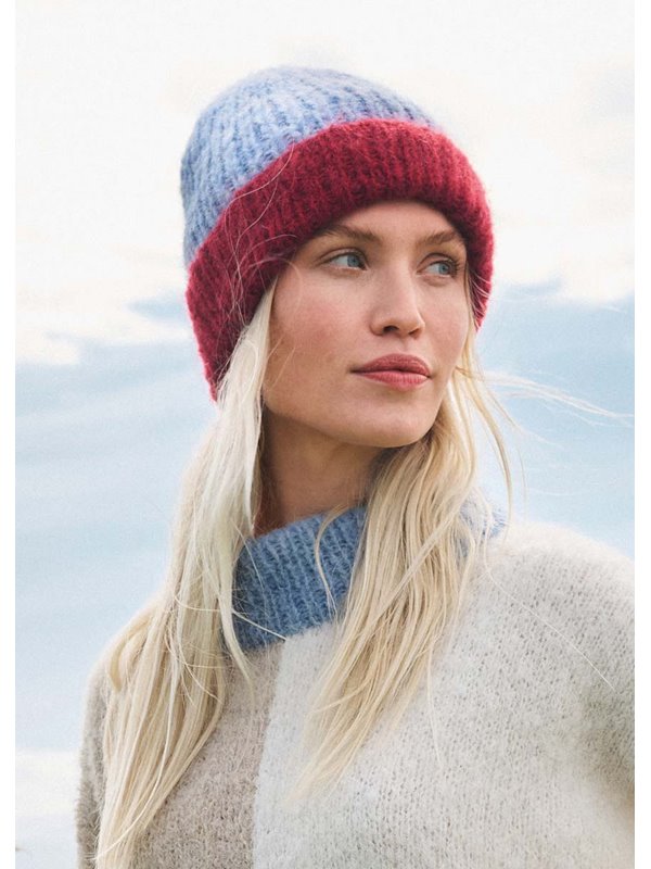 Lana Grossa MÜTZE Natural Alpaca Lungo & Ecopuno