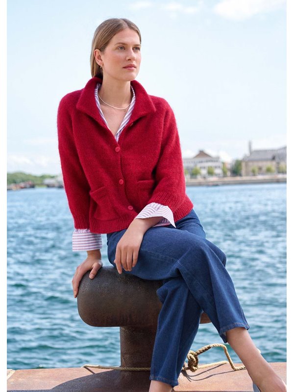 Lana Grossa RAGLAN-CARDIGAN Ecopuno & Silkhair