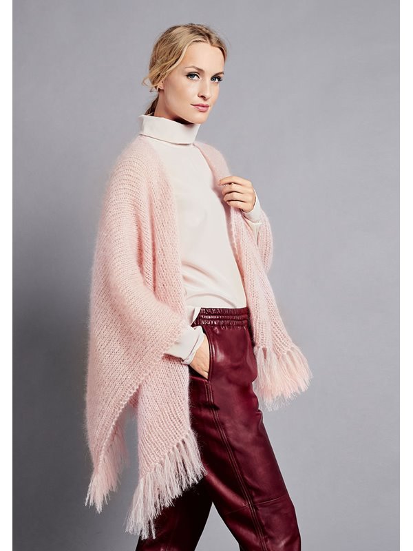 PONCHO Silkhair von Lana Grossa