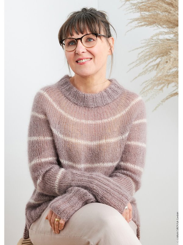 SWEATER Silkhair von Lana Grossa
