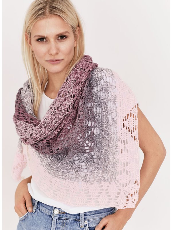 DREIECKSTUCH Shades of Cotton von Lana Grossa